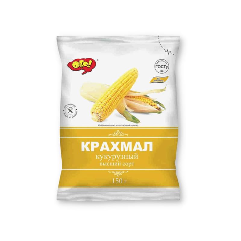 Крахмал Ого! кукурузный 150 г - фото #0, Technodom.kz