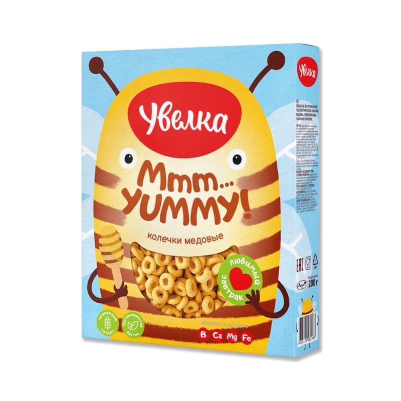 Завтрак Увелка колечки медовые 200 г - фото #0, Technodom.kz Завтрак Увелка колечки медовые 200 г - фото #0, Technodom.kz