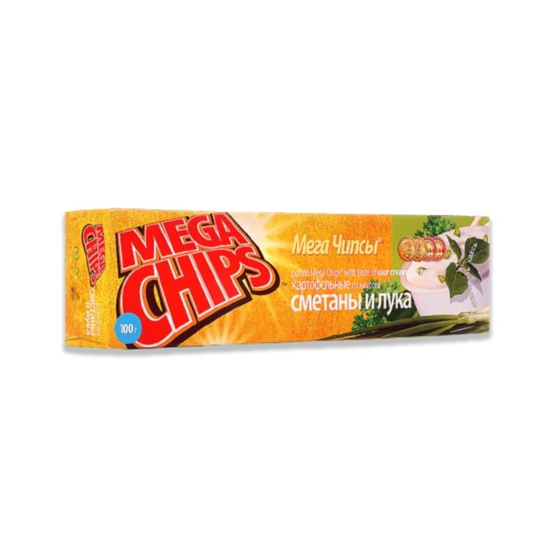 Чипсы Mega Chips пластины Сметана и лук 100 г - фото #0, Technodom.kz Чипсы Mega Chips пластины Сметана и лук 100 г - фото #0, Technodom.kz