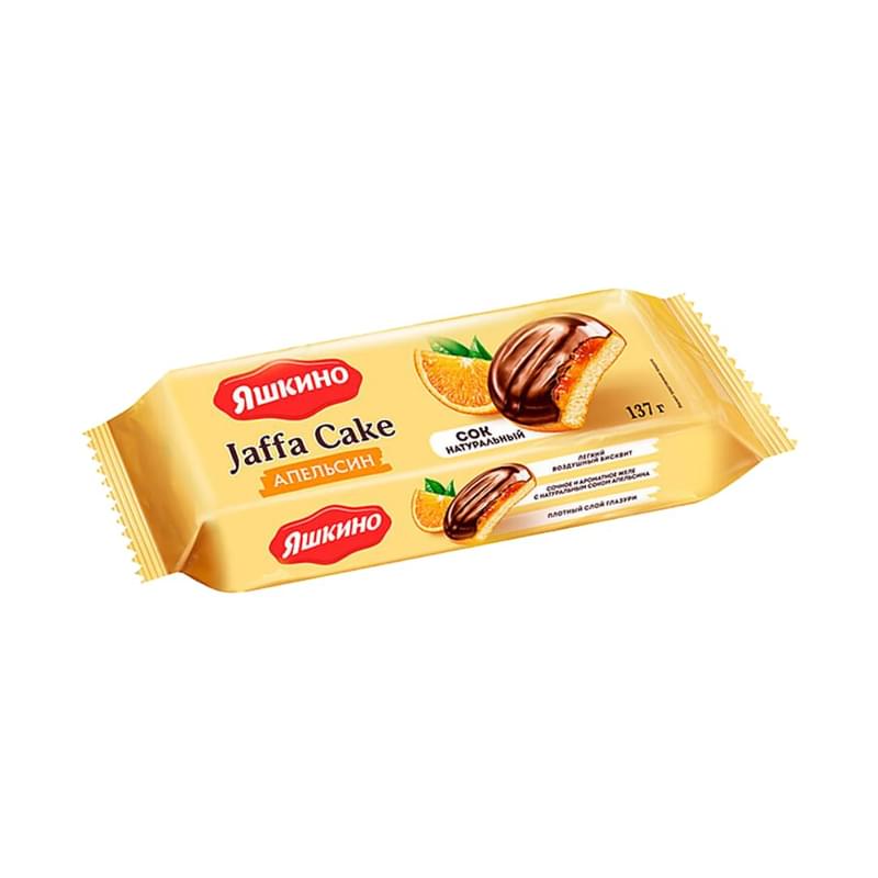 Печенье Яшкино сдобное Апельсин 137 г - фото #0, Technodom.kz
