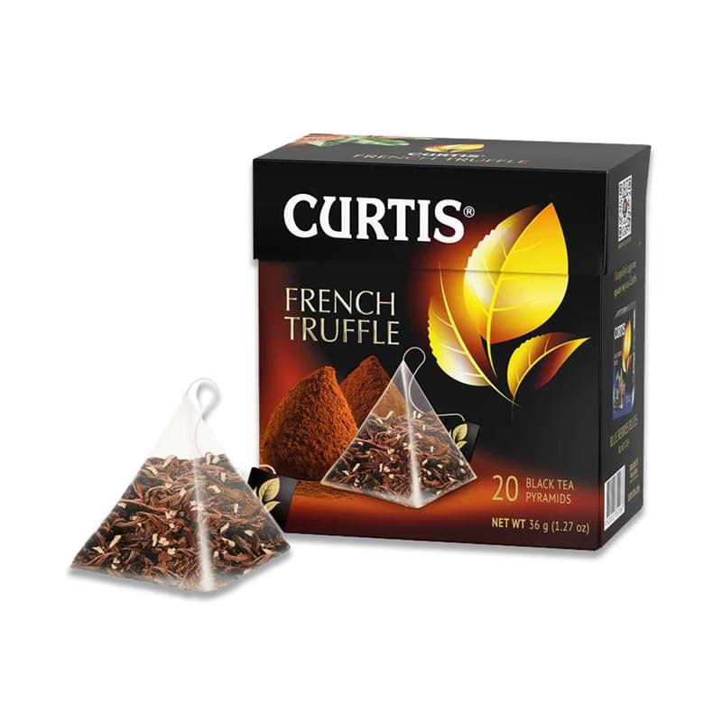 Чай Curtis French Truffle черный, французский трюфель 20 пакетиков - фото #0, Technodom.kz Чай Curtis French Truffle черный, французский трюфель 20 пакетиков - фото #0, Technodom.kz