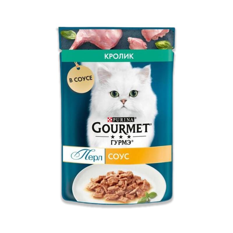 Корм влажный Gourmet Perle с кроликом в соусе для кошек 75 г - фото #0, Technodom.kz Корм влажный Gourmet Perle с кроликом в соусе для кошек 75 г - фото #0, Technodom.kz