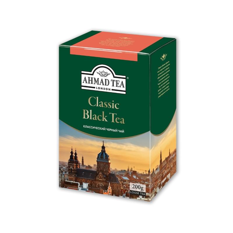 Чай Ahmad Tea листовой черный Классический 200 г - фото #0, Technodom.kz