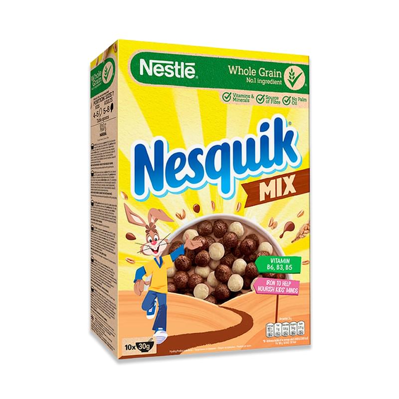 Завтрак Nesquik Mix готовый шоколадный обогащенный витаминами 325 г - фото #0, Technodom.kz