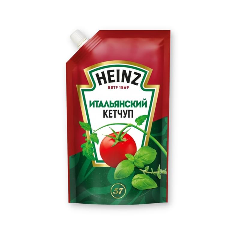 Кетчуп Heinz Итальянский 320 г - фото #0, Technodom.kz