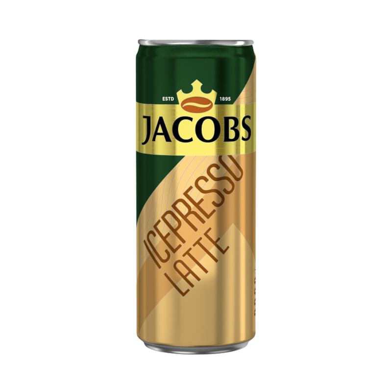 Напиток кофейный Jacobs Icepresso Latte ж/б 250 мл - фото #0, Technodom.kz