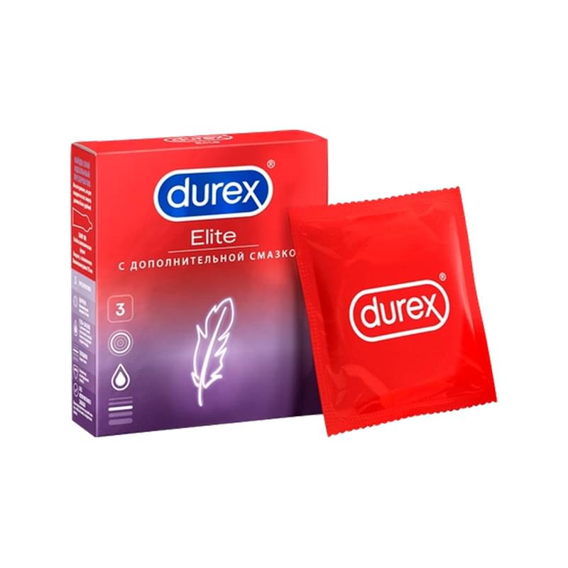 Презервативы Durex Elite гладкие, сверхтонкие №3 - фото #0, Technodom.kz Презервативы Durex Elite гладкие, сверхтонкие №3 - фото #0, Technodom.kz