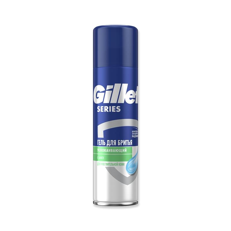 Гель Gillette Series Sensitive для бритья чувствительной кожи 200 мл - фото #0, Technodom.kz Гель Gillette Series Sensitive для бритья чувствительной кожи 200 мл - фото #0, Technodom.kz