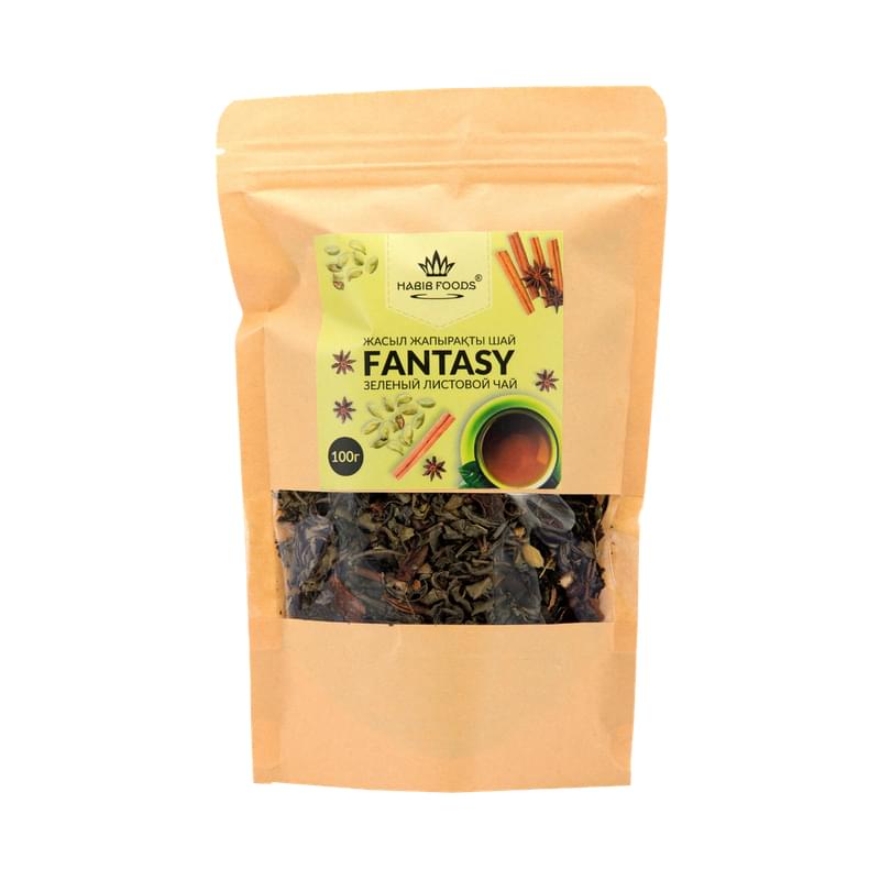 Чай Habib Tea Fantasy зеленый листовой с натуральными добавками 100 г - фото #0, Technodom.kz Чай Habib Tea Fantasy зеленый листовой с натуральными добавками 100 г - фото #0, Technodom.kz