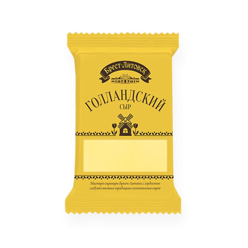 Сыр Брест-Литовск Голландский брусок 45% 200 г - фото #0, Technodom.kz