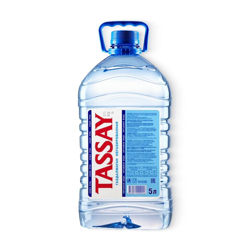 Вода Tassay Питьевая негазированная 5 л - фото #0, Technodom.kz