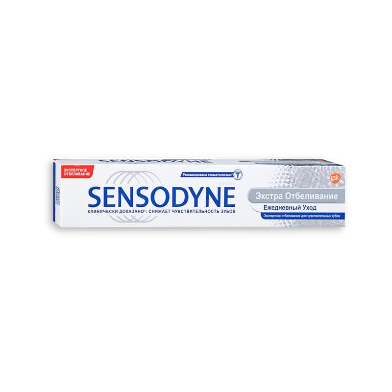 Паста зубная Sensodyne экстра отбеливание 75 мл - фото #0, Technodom.kz Паста зубная Sensodyne экстра отбеливание 75 мл - фото #0, Technodom.kz