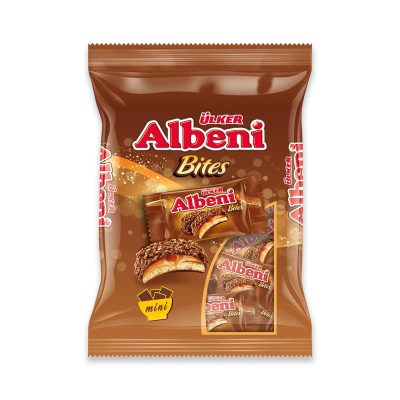 Печенье Ulker Albeni Bites с карамелью в молочном шоколаде и с крошками печенья, 500 г - фото #0, Technodom.kz Печенье Ulker Albeni Bites с карамелью в молочном шоколаде и с крошками печенья, 500 г - фото #0, Technodom.kz