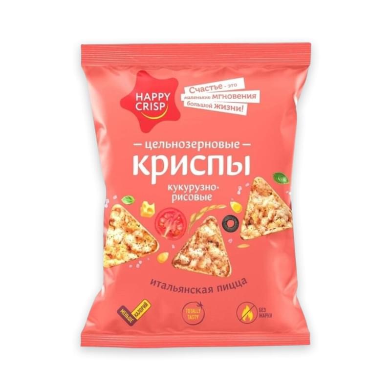 Криспы Happy Crisp цельнозерновые Итальянская пицца 50 г - фото #0, Technodom.kz Криспы Happy Crisp цельнозерновые Итальянская пицца 50 г - фото #0, Technodom.kz