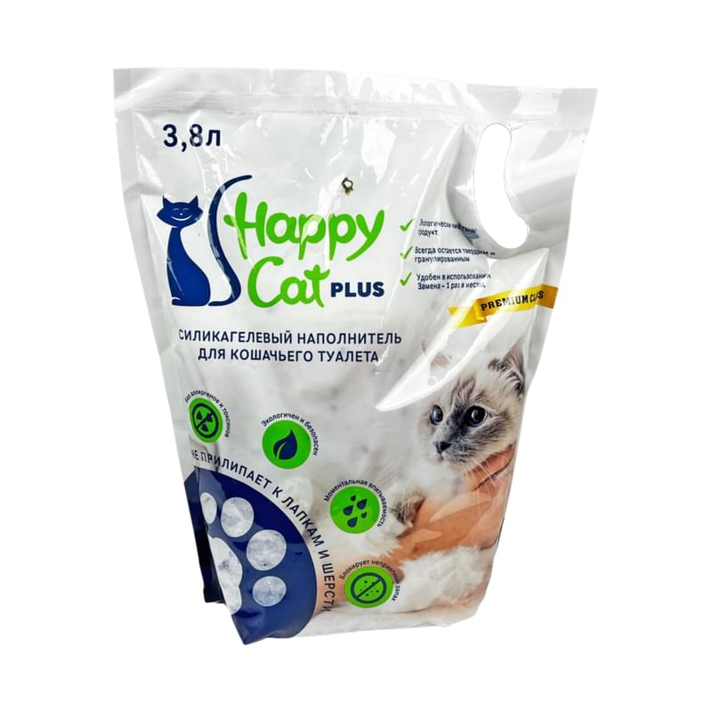 Наполнитель Happy Cat Plus для кошачьего туалета Гигиенический силикагелевый нейтральный 3.8 л - фото #0, Technodom.kz Наполнитель Happy Cat Plus для кошачьего туалета Гигиенический силикагелевый нейтральный 3.8 л - фото #0, Technodom.kz