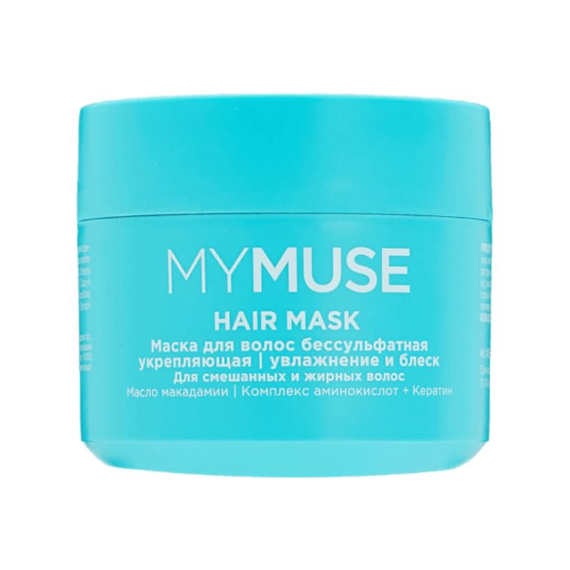Маска для волос MyMuse укрепляющая бессульфатная 300 мл - фото #0, Technodom.kz