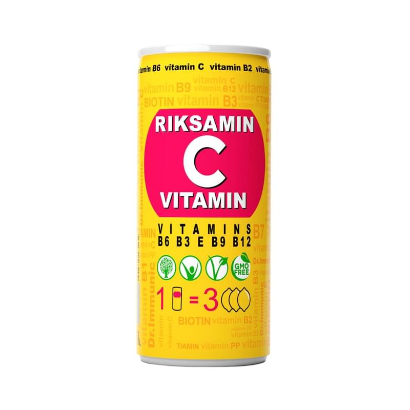 Напиток Vitamin C riksamin ж/б 250 мл - фото #0, Technodom.kz