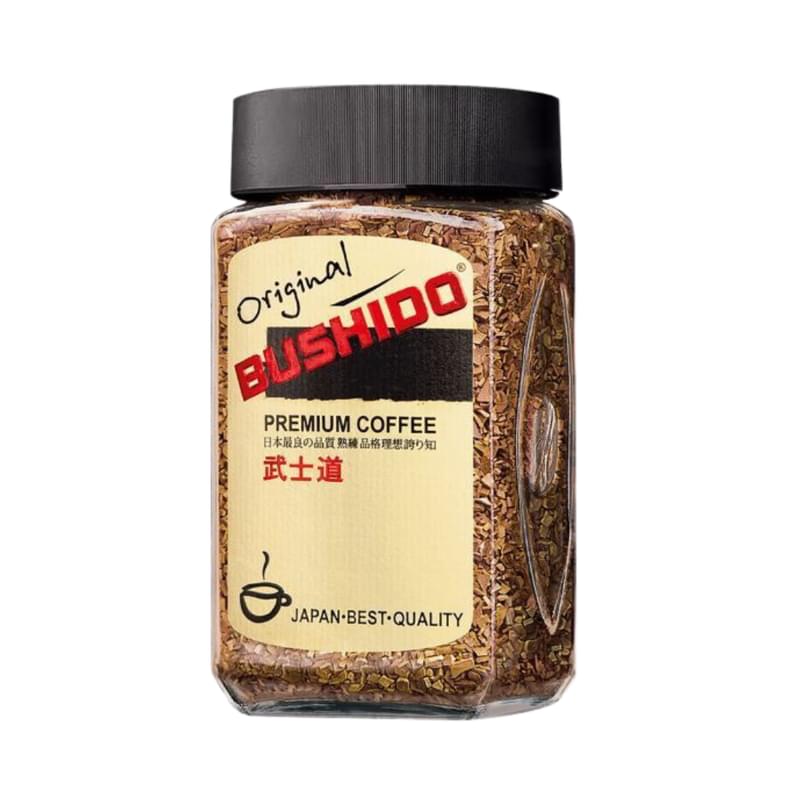 Кофе Bushido Original растворимый 100 г - фото #0, Technodom.kz Кофе Bushido Original растворимый 100 г - фото #0, Technodom.kz