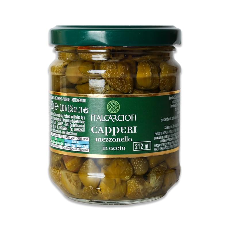 Каперсы Italcarciofi в винном уксусе ст/б 212 мл - фото #0, Technodom.kz