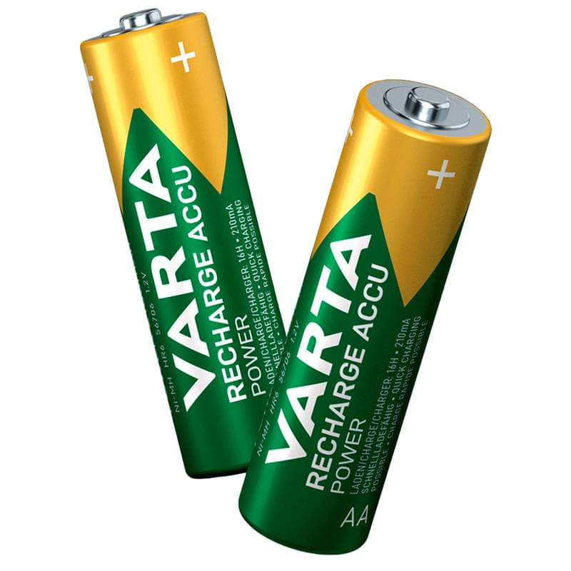 Аккумулятор AA 2шт Varta Mignon Power Play 2100mAh (0009-56706-101-402) - фото #1, Technodom.kz