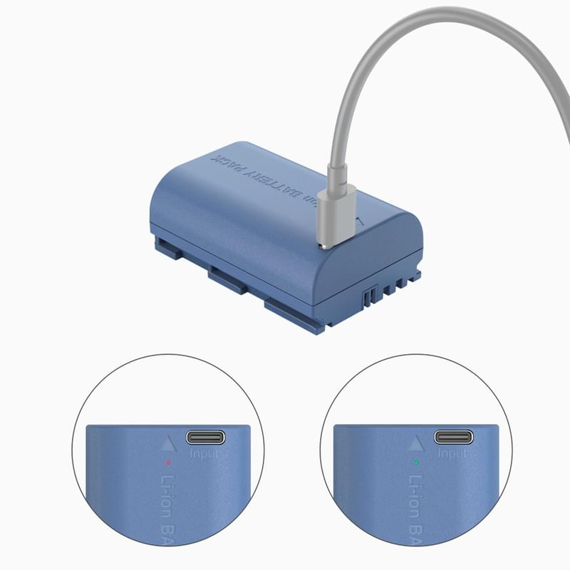 SmallRig LP-E6NH USB-C 4264 аккумуляторы - фото #3, Technodom.kz