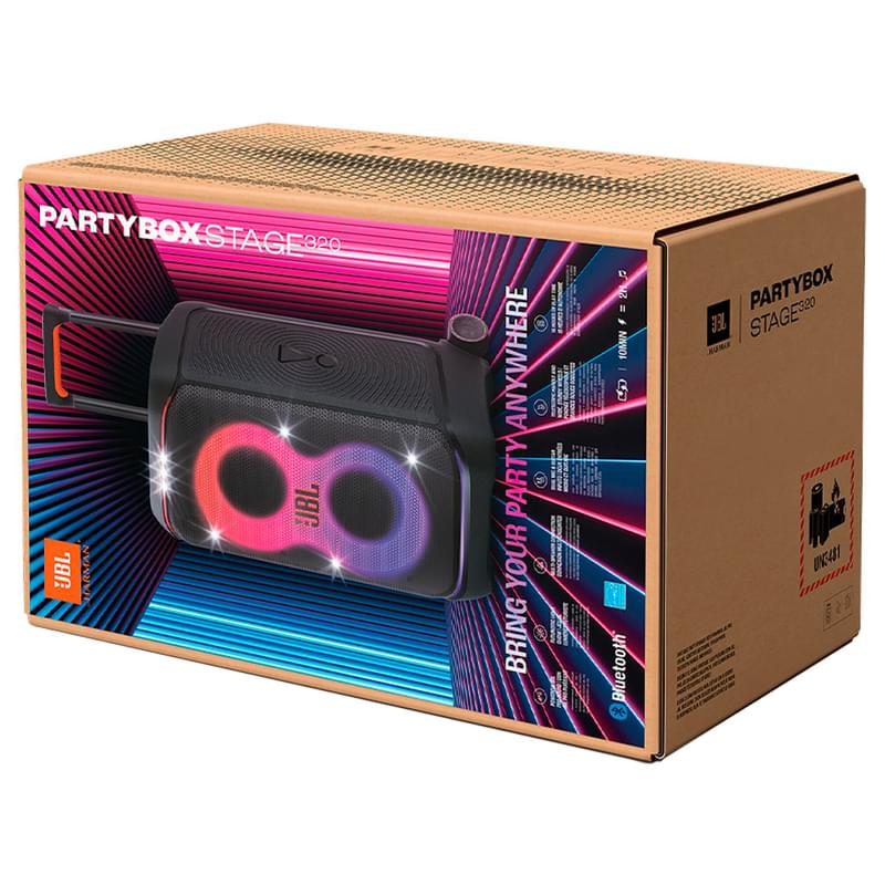 Аудиосистема JBL Partybox Stage 320 (JBLPBSTAGE320UK) - фото #18, Technodom.kz