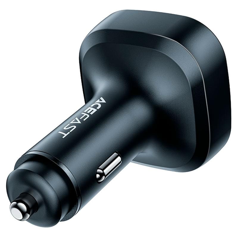 ACEFAST автокөлік зарядтау құрылғысы, 2*USB C+A, 101W, OLED smart display, metal (B5 101W - ACEFAST) - фото #2, Technodom.kz