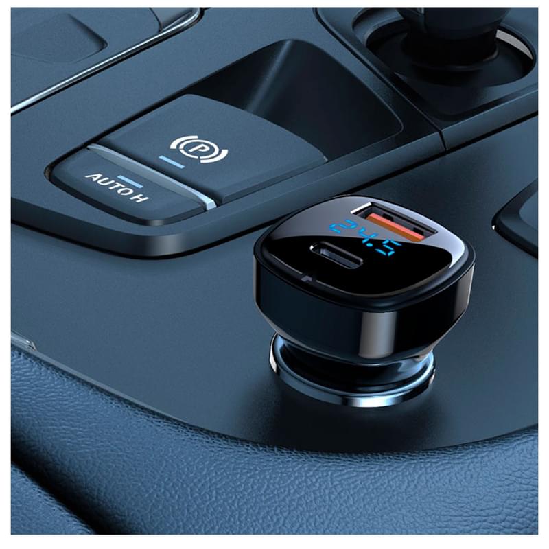 Автомобильное зарядное устройство ACEFAST, 2*USB C+A, 66W (B4 - ACEFAST) - фото #3, Technodom.kz