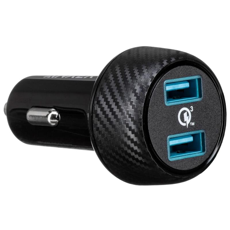 Автомобильное зарядное устройство Anker 39W, PowerDrive Speed 2, Black (A2228H11) - фото #1, Technodom.kz