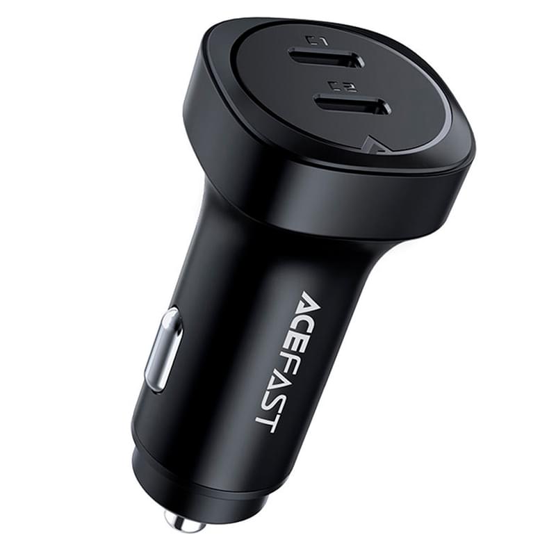 Автомобильное зарядное устройство ACEFAST, 72W dual USB-C, black (B2 - ACEFAST) - фото #1, Technodom.kz