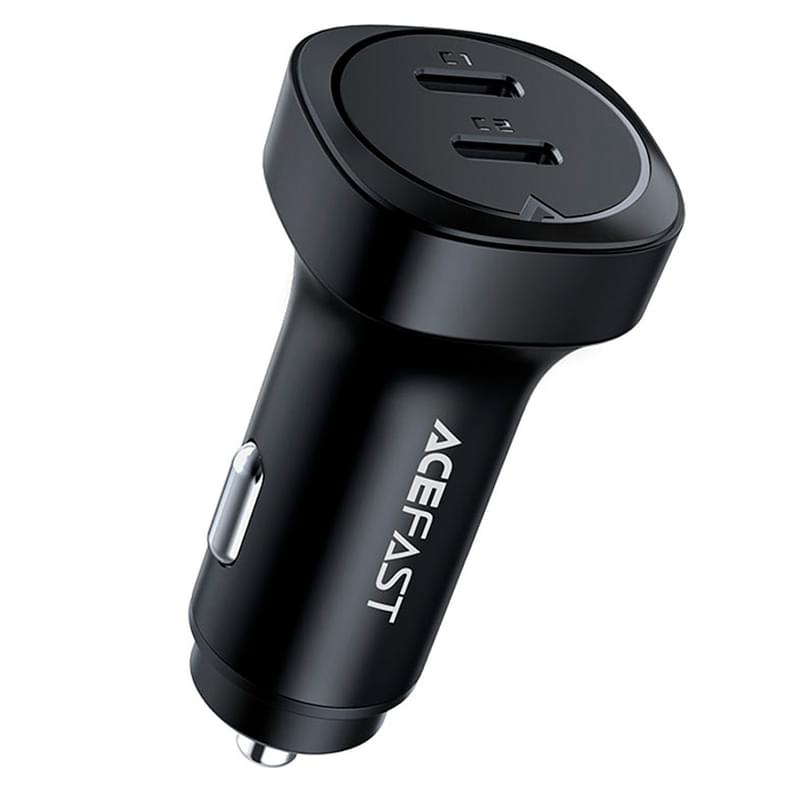 Көлік зарядтағыш ACEFAST, 72W dual USB-C, black (B2 - ACEFAST) - фото #1, Technodom.kz