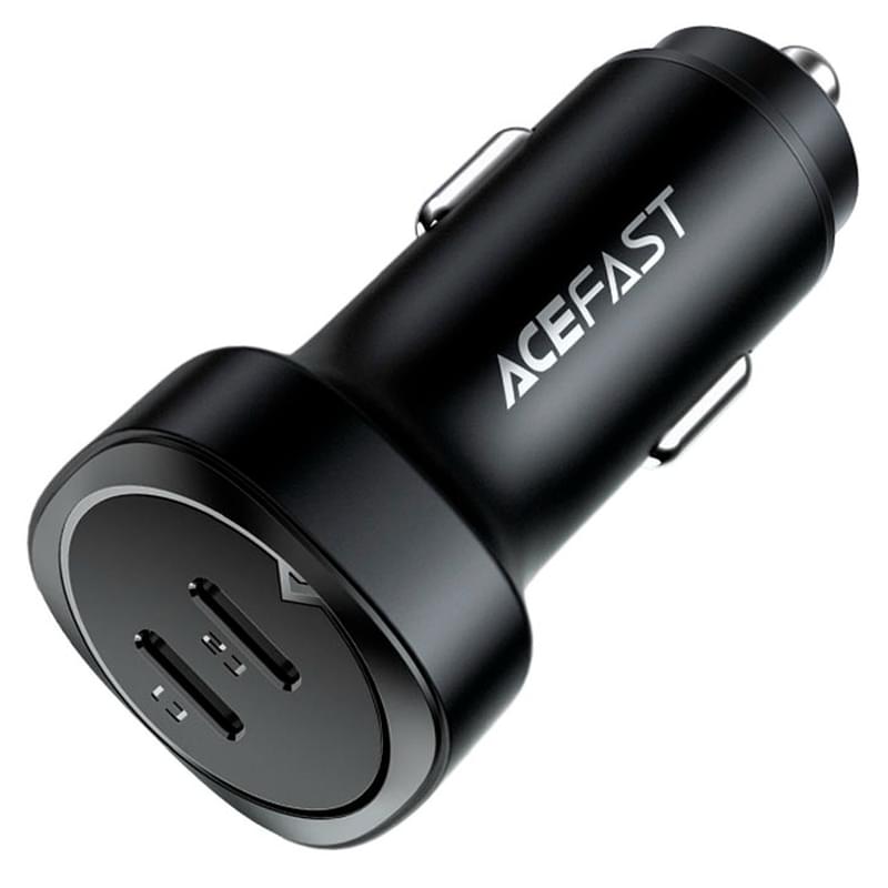 Көлік зарядтағыш ACEFAST, 72W dual USB-C, black (B2 - ACEFAST) - фото #2, Technodom.kz