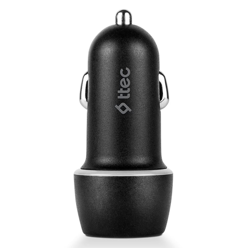 Автомобильное зарядное устройство ttec 2.1A + Type-C Cable Black (2CKS20CS) - фото #2, Technodom.kz