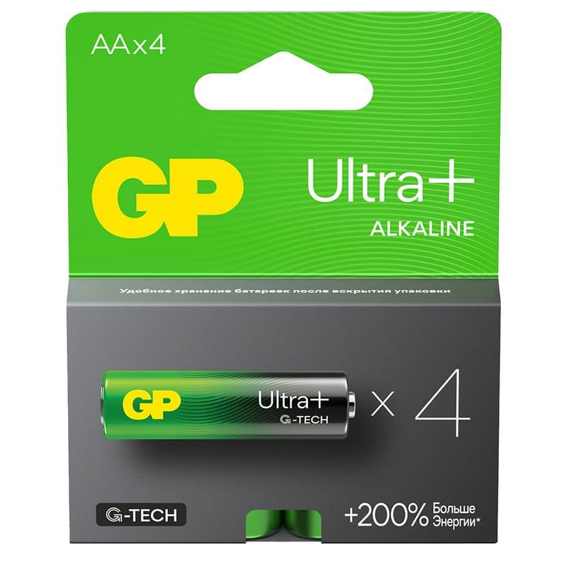 Батарейка AA 4шт GP Ultra Plus - фото #0, Technodom.kz