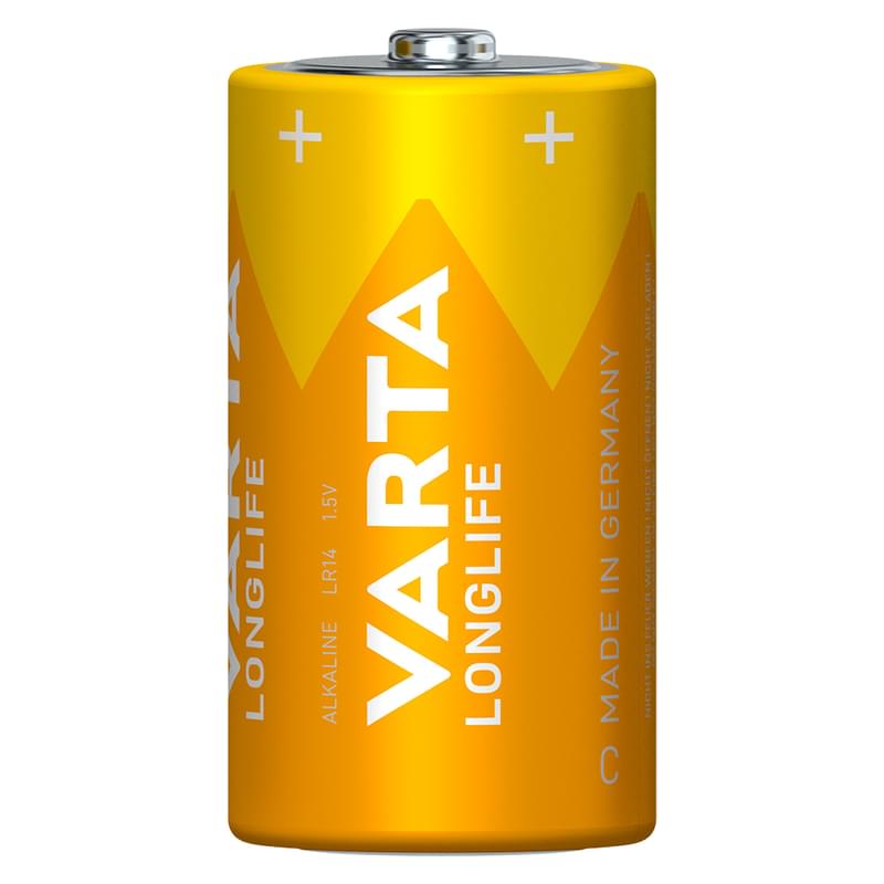 Varta Longlife Extra Baby С (0001-4114-101-412) Батареясы 2 дн - фото #1, Technodom.kz