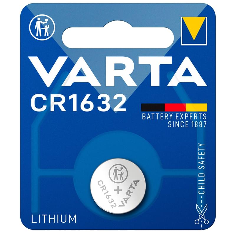 Батарейка CR1632 1шт Professional Electronics 3V-140mAh (0014-6632-101-401) - фото #0, Technodom.kz