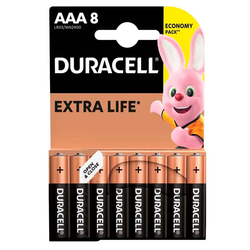 Duracell AAA батареясы 8 дана Basic - фото #0, Technodom.kz