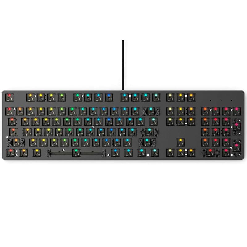 Glorious GMMK - Full Size (GMMK-RGB-V2) пернетақта құрастыруға арналған негізі - фото #0, Technodom.kz