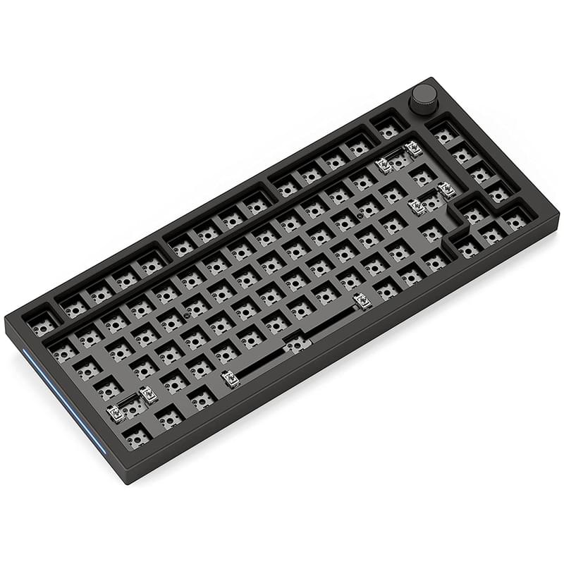 База для сборки клавиатуры Glorious GMMK Pro 75%, Black Slate (GLO-GMMK-P75-RGB-B) - фото #1, Technodom.kz