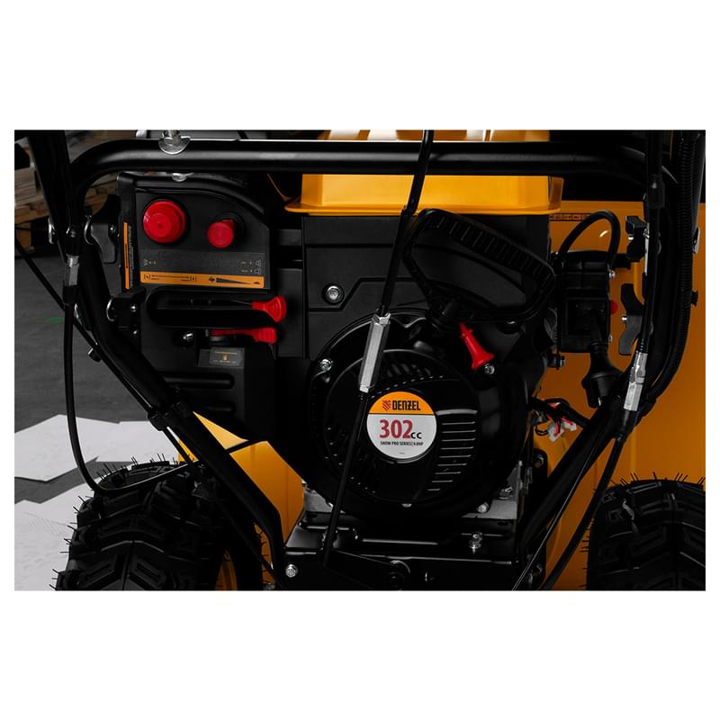 Бензиновая снегоуборочная машина SBL 711D PRO, 302cc, эл.старт, фара, обогрев, блок. дифф.// Denzel - фото #2, Technodom.kz