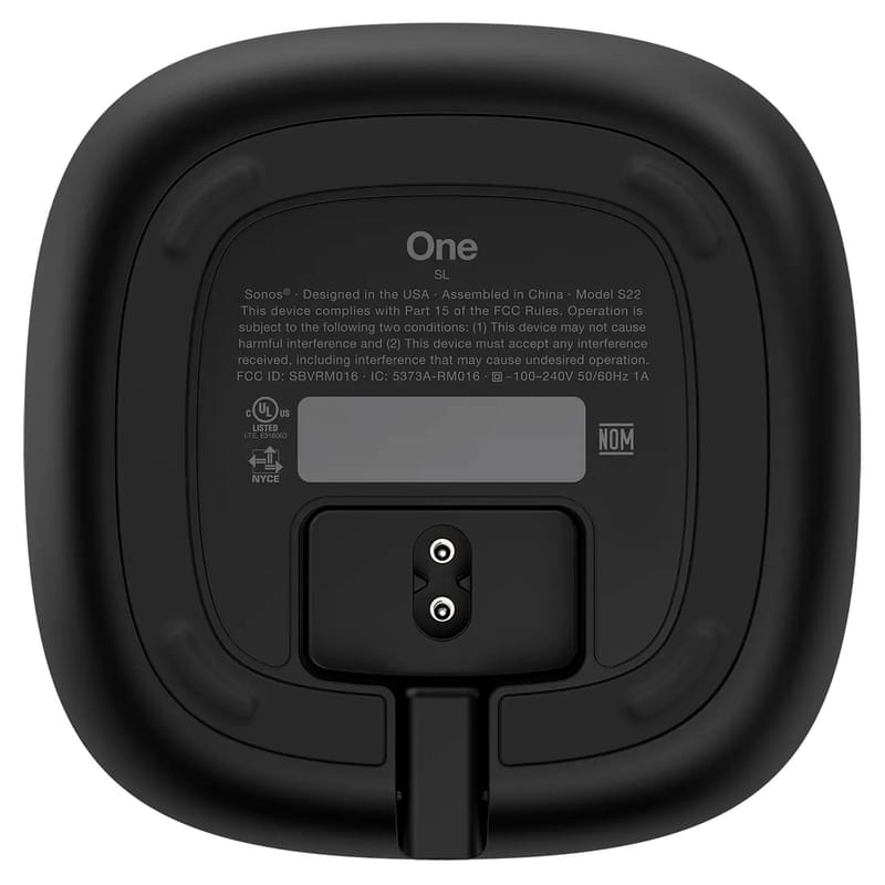 Беспроводная аудиосистема Sonos One SL Black, ONESLEU1BLK - фото #3, Technodom.kz