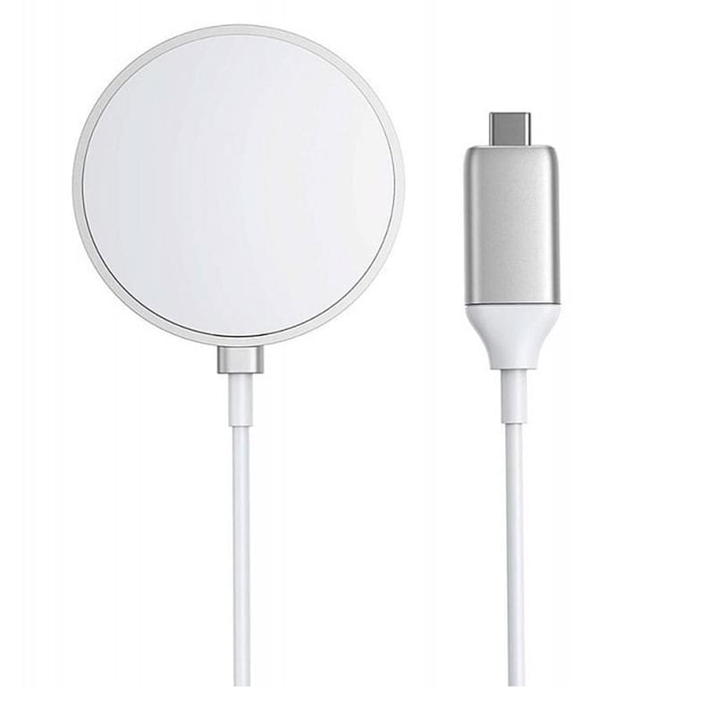 Anker Magnetic Pad сымсыз зарядтағыш, White (A25601Y1) - фото #0, Technodom.kz