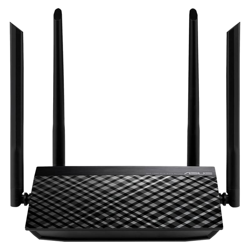 ASUS RT-AC1200 сымсыз маршрутизаторы, 4 порта + Wi-Fi, 1200 Mbps (RT-AC1200) - фото #0, Technodom.kz