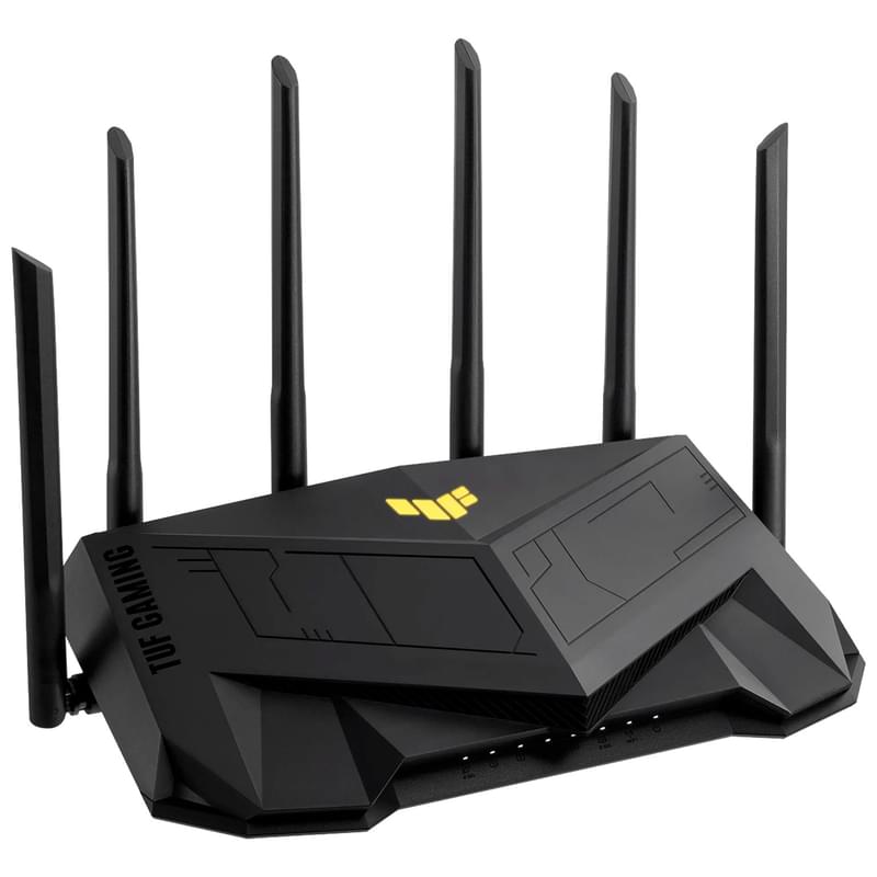 ASUS TUF-AX6000 сымсыз бағдарлауышы, Wi-Fi 6, 6000Mbps (TUF-AX6000) - фото #1, Technodom.kz