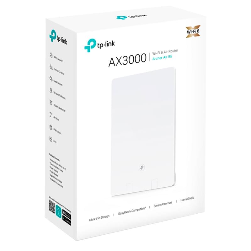 Беспроводной маршрутизатор, Tp-Link Archer Air R5 AX3000 EasyMash (Archer Air R5) - фото #2, Technodom.kz