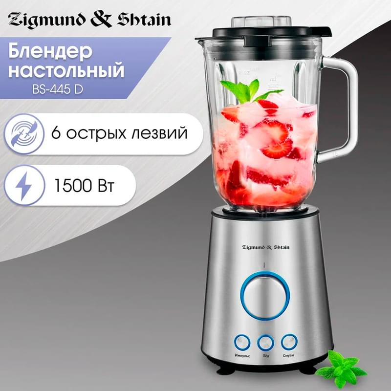 Блендер стационарный Zigmund&Shtain BS-445 D - фото #1, Technodom.kz