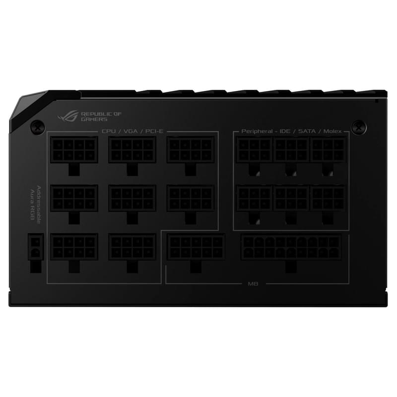 Asus ROG Thor 1200W 80 PLUS Platinum ATX 24 Қуат блогы +4 pin (ROG-THOR-1200P) - фото #3, Technodom.kz