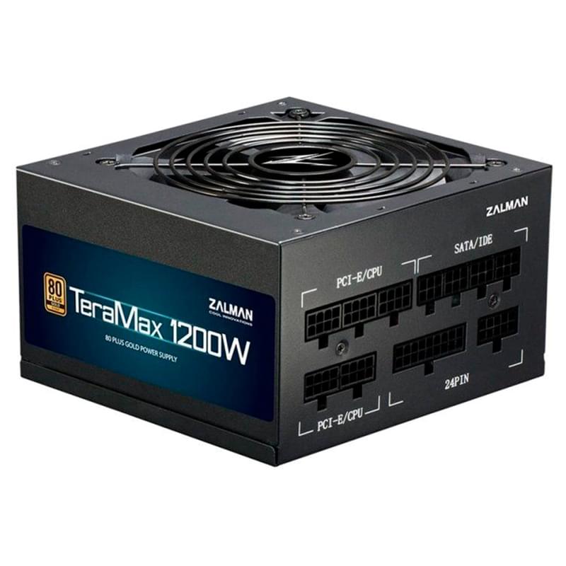 Блок питания 1200W Zalman TeraMax 1200-TMX ATX 80+ GOLD modular 6x6+2pin, 2x4+4pin (ZM1200-TMX) - фото #0, Technodom.kz