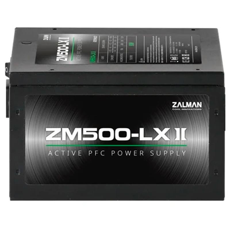 Блок питания 500W Zalman ZM500-LXII ATX [ZM500-LXII] - фото #2, Technodom.kz