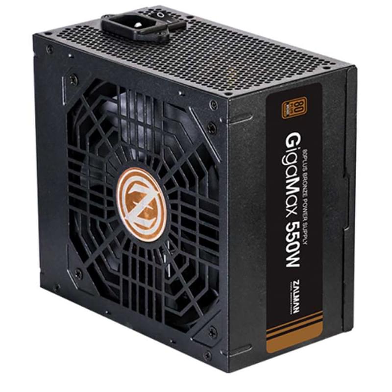 Блок питания 550W Zalman GigaMax ZM550-GVII ATX 80 PLUS Bronze 20+4pin, 4+4pin (ZM550-GVII) - фото #0, Technodom.kz